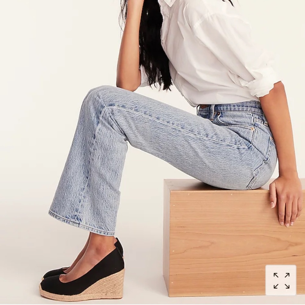 Seville espadrille wedges in metallic canvas